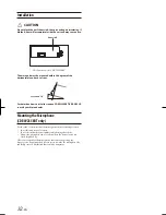 Preview for 34 page of Alpine CDE-W233E Owner'S Manual