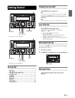 Предварительный просмотр 9 страницы Alpine CDE-W233R Owner'S Manual