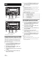 Предварительный просмотр 12 страницы Alpine CDE-W233R Owner'S Manual