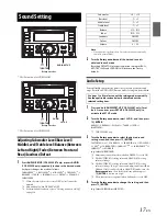 Предварительный просмотр 17 страницы Alpine CDE-W233R Owner'S Manual