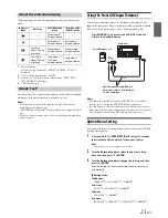 Предварительный просмотр 21 страницы Alpine CDE-W233R Owner'S Manual