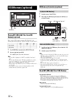 Предварительный просмотр 32 страницы Alpine CDE-W233R Owner'S Manual