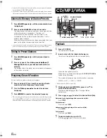 Preview for 9 page of Alpine CDE9852 - Radio / CD Owner'S Manual