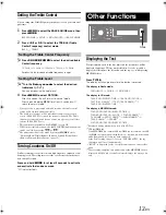 Preview for 14 page of Alpine CDE9852 - Radio / CD Owner'S Manual