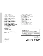 Предварительный просмотр 68 страницы Alpine CDM-7835R Owner'S Manual