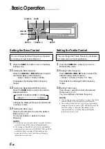 Предварительный просмотр 8 страницы Alpine CDM-7856R Owner'S Manual