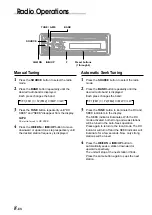 Предварительный просмотр 10 страницы Alpine CDM-7856R Owner'S Manual