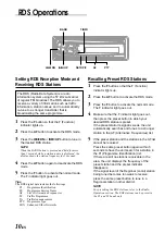 Предварительный просмотр 12 страницы Alpine CDM-7856R Owner'S Manual