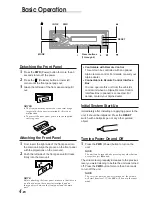 Предварительный просмотр 6 страницы Alpine CDM-7861R Owner'S Manual