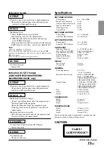 Preview for 21 page of Alpine CDM-9801R Owner'S Manual