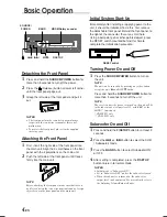 Предварительный просмотр 6 страницы Alpine CDM-9821 Owner'S Manual