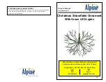 Предварительный просмотр 1 страницы Alpine CRD100L-GN Owner'S Manual