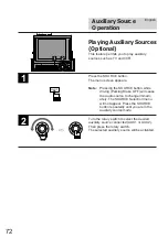 Предварительный просмотр 72 страницы Alpine CVA-1000E Owner'S Manual