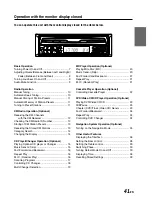 Предварительный просмотр 43 страницы Alpine CVA-1003 Owner'S Manual