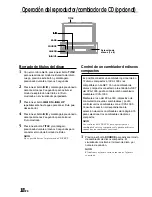 Предварительный просмотр 74 страницы Alpine CVA-1003 Owner'S Manual