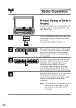 Предварительный просмотр 42 страницы Alpine CVA-1005R Owner'S Manual