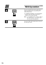 Предварительный просмотр 70 страницы Alpine CVA-1005R Owner'S Manual