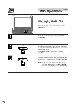 Предварительный просмотр 74 страницы Alpine CVA-1005R Owner'S Manual