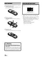 Предварительный просмотр 58 страницы Alpine D900 - XM Ready DVD/CD/MP3 Receiver Owner'S Manual