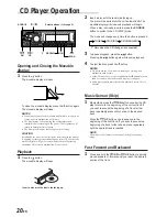 Preview for 22 page of Alpine DVA-7996 Owner'S Manual