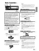 Предварительный просмотр 9 страницы Alpine DVA-7996R Owner'S Manual