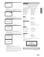 Preview for 28 page of Alpine DVE-5207 Owner'S Manual