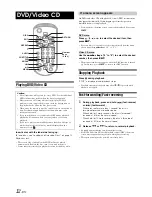 Предварительный просмотр 12 страницы Alpine DVE-5300 Owner'S Manual