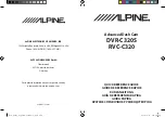 Alpine DVR-C320S Quick Reference Manual preview