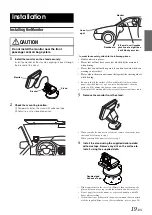 Предварительный просмотр 21 страницы Alpine eX-10 Owner'S Manual