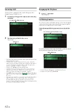 Предварительный просмотр 62 страницы Alpine HALO 9 INE-F904D Owner'S Manual