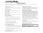 Preview for 12 page of Alpine HCE-C1100 Owner'S Manual