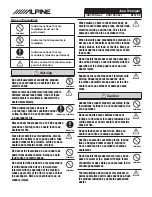 Preview for 2 page of Alpine i407-WRA-JL Installation Manual