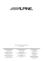 Preview for 64 page of Alpine i902D-G6 Installation Manual