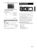 Предварительный просмотр 11 страницы Alpine iDA-305 Owner'S Manual