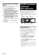 Предварительный просмотр 32 страницы Alpine IDA-X200 Owner'S Manual