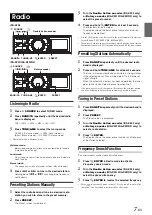 Предварительный просмотр 9 страницы Alpine iDA-X301 Owner'S Manual