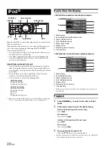 Предварительный просмотр 12 страницы Alpine IDAX001 - Radio / Digital Player Owner'S Manual