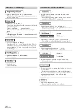 Предварительный просмотр 32 страницы Alpine IDAX001 - Radio / Digital Player Owner'S Manual