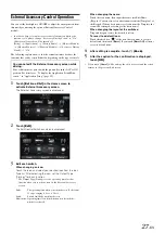 Предварительный просмотр 27 страницы Alpine iLX-107 Owner'S Manual