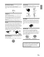 Preview for 5 page of Alpine INA-N033R Owner'S Manual