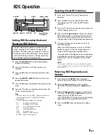 Preview for 11 page of Alpine INA-N033R Owner'S Manual