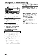 Предварительный просмотр 26 страницы Alpine INA-N333R Owner'S Manual