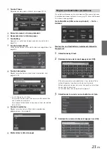 Предварительный просмотр 23 страницы Alpine INA-W900BT (French) Mode D'Emploi