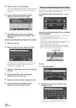 Предварительный просмотр 24 страницы Alpine INA-W900BT (French) Mode D'Emploi