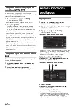 Предварительный просмотр 46 страницы Alpine INA-W900BT (French) Mode D'Emploi