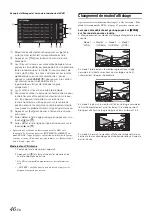 Предварительный просмотр 48 страницы Alpine INA-W900BT (French) Mode D'Emploi