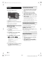 Preview for 46 page of Alpine INA-W900E Owner'S Manual