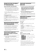 Предварительный просмотр 48 страницы Alpine INA-W910 (Spanish) Manual De Operación