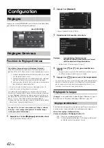 Preview for 42 page of Alpine INE-NAV-30 (French) Manuel Du Propriétaire