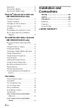 Preview for 6 page of Alpine INE-NAV-60HDMI Owner'S Manual